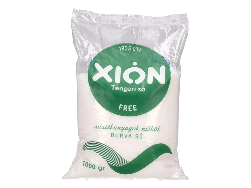 CHION Görög adalékanyag mentes durva tengeri só 1 kg