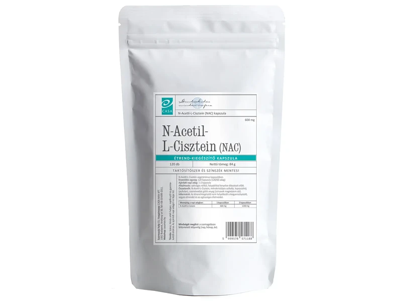 CASA N-Acetil-L-Cisztein (NAC) Kapszula 120 db