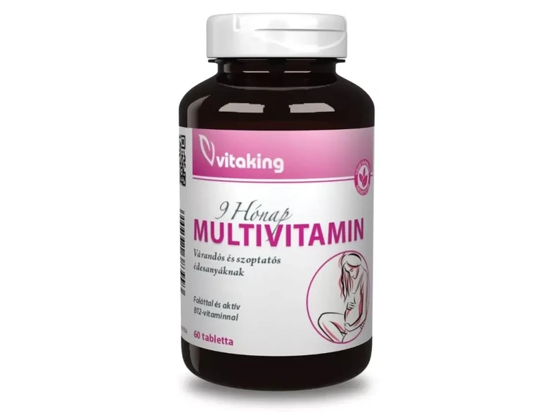Vitaking 9 Month multivitamin tabletta 60 db