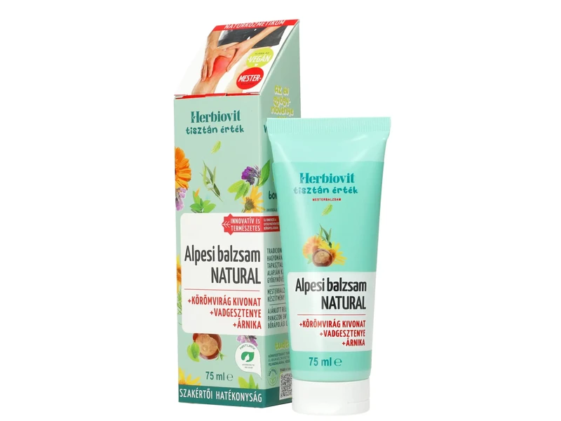 Herbiovit Alpesi balzsam Natural 75ml