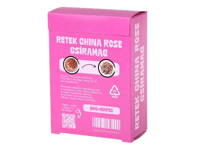 Legeldle China Rose Retek csíramag 150g