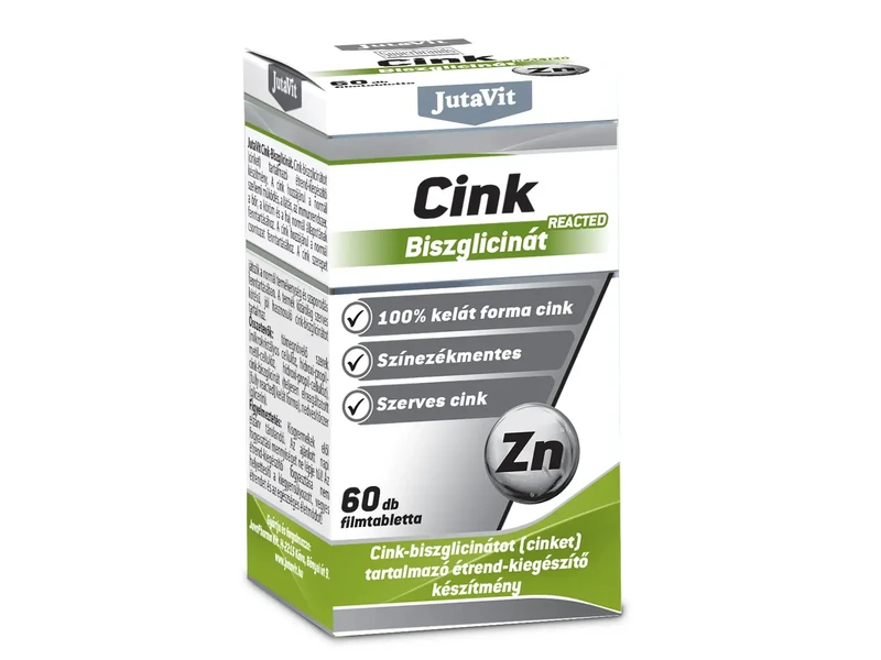Jutavit Cink-biszglicinát tabletta 60db