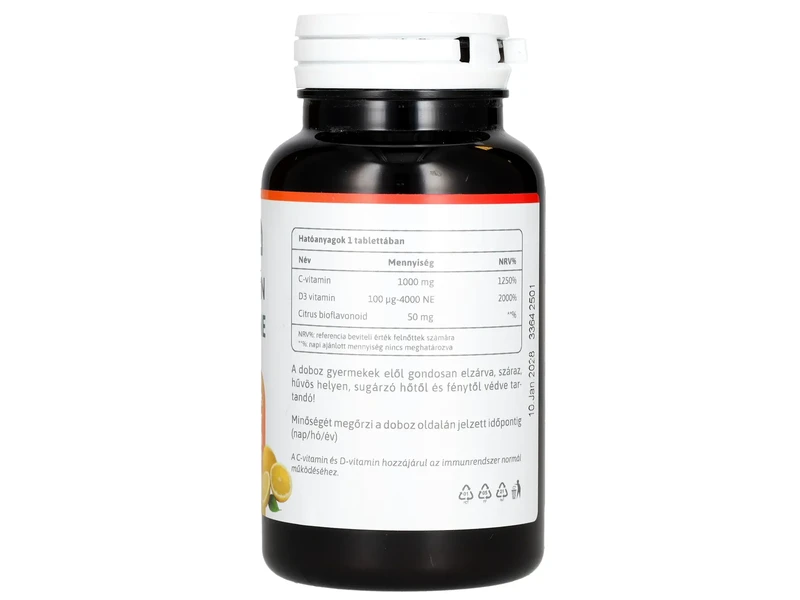 Multi 4U C 1000+D 4000 vitamin tabletta 90db