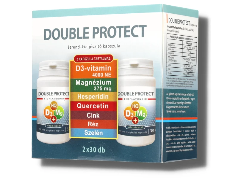 Double Protect étrend-kiegészítő kapszula 2x30 db