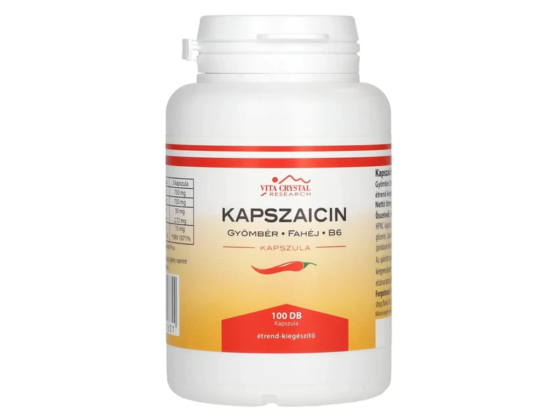 Kapszaicin 100db kapszula