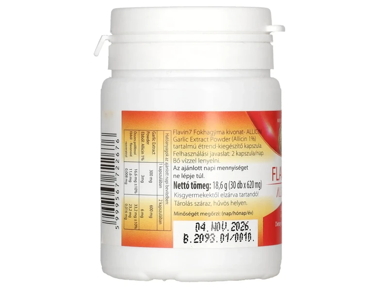 Flavin Allicin kapszula 30db