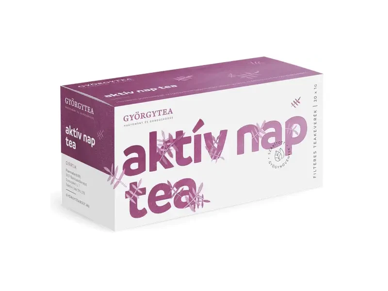 Györgytea Aktív Nap Filteres Teakeverék 20x1g