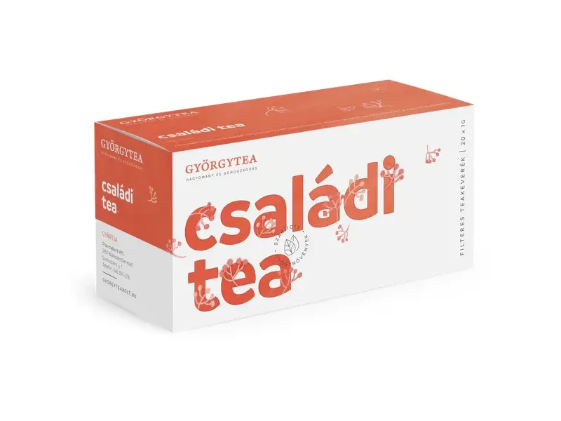 Györgytea Családi Tea Filteres Teakeverék 20x1 g
