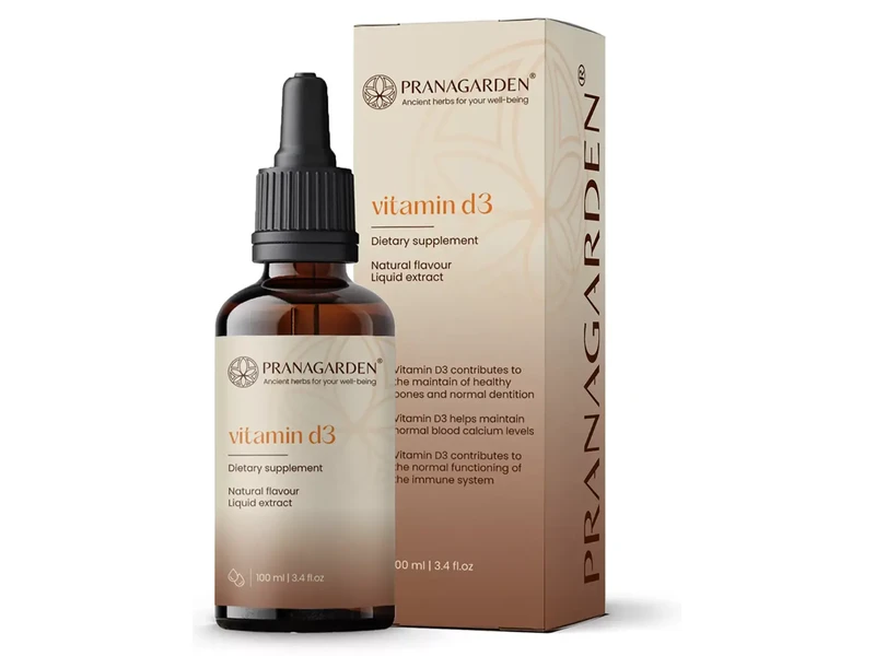 Pranagarden Folyékony D-vitamin cseppek (4000 NE) étrend-kiegészítő 100 ml