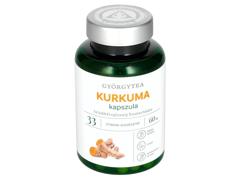 Györgytea Kurkuma kapszula 60db