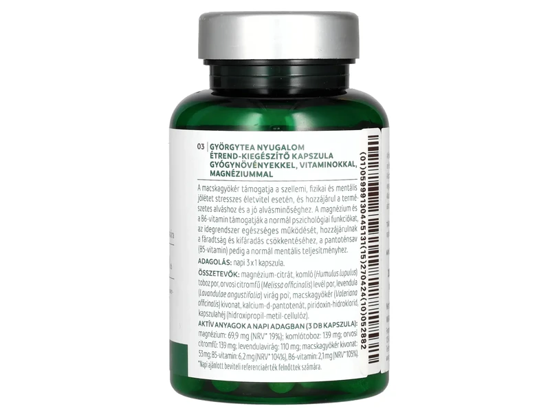Györgytea Nyugalom kapszula 60db