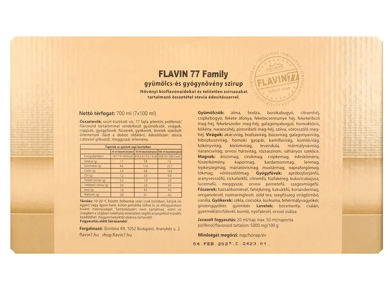 Flavin77 Family 7x100ml