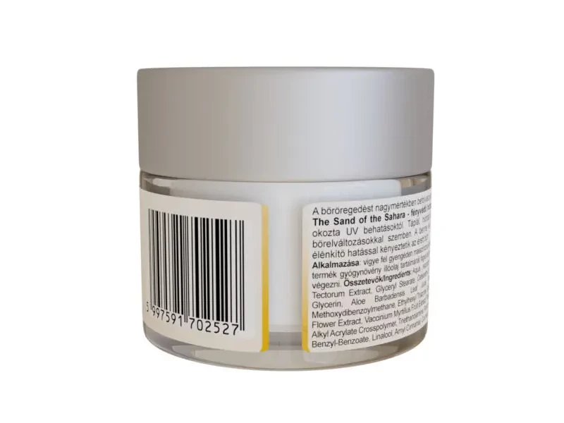 Hillvital The Sand of the Sahara - Fényvédő arckrém 50ml