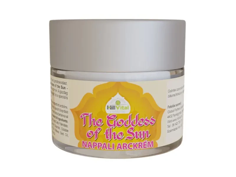 Hillvital The Goddess of the Sun - Nappali arckrém 50ml