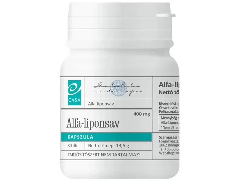CASA Alfa-Liponsav kapszula 30 db
