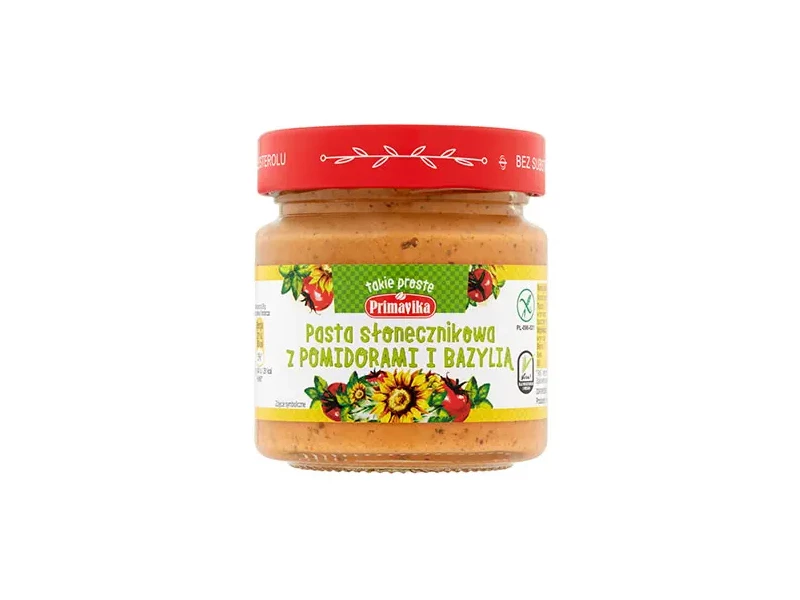 PRIMAVIKA Napraforgómag pástétom paradicsommal és bazsalikommal 160g