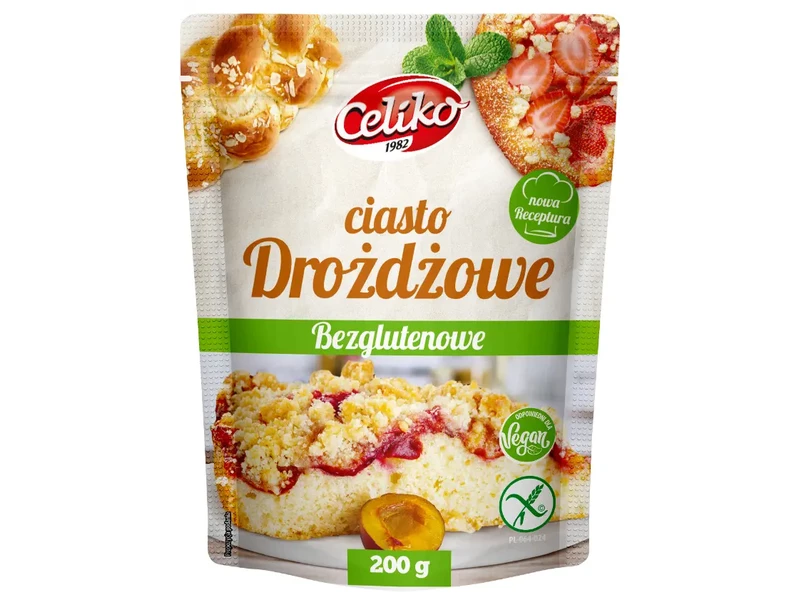 Celiko Gluténmentes Kelt tészta lisztkeverék 200g