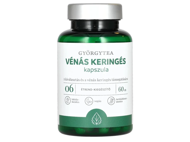 Györgytea Vénás keringés kapszula 60db