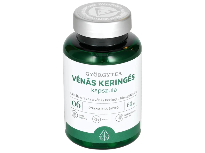 Györgytea Vénás keringés kapszula 60db