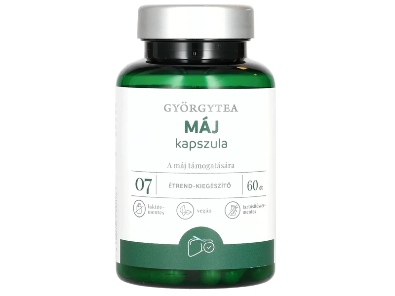 Györgytea Máj kapszula 60db