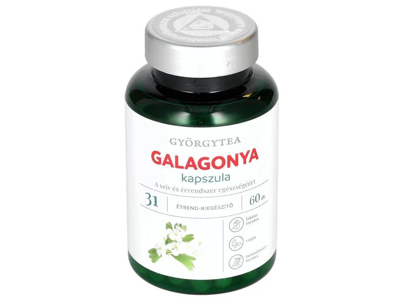 Györgytea Galagonya kapszula 60db