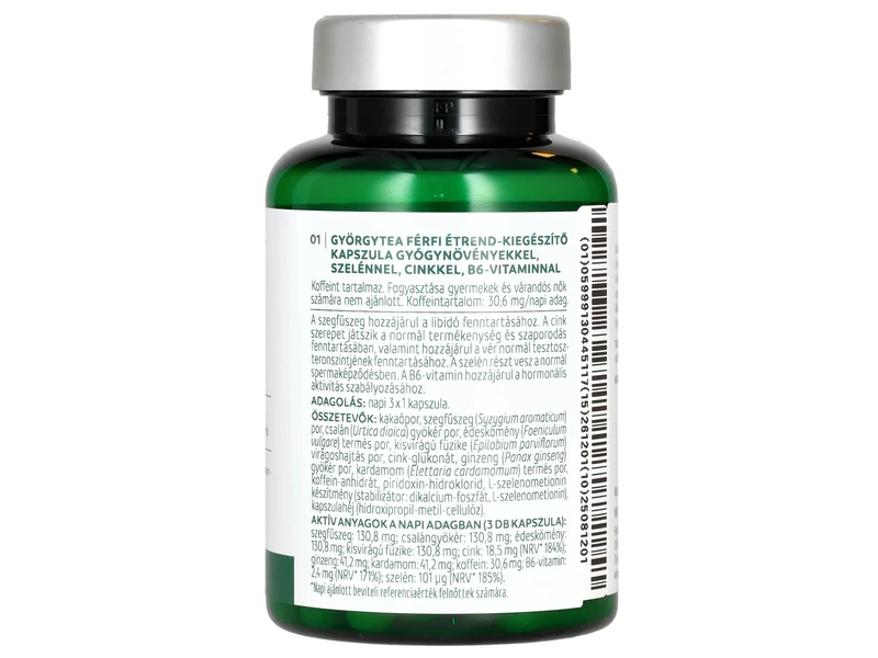 Györgytea Férfi kapszula 60db