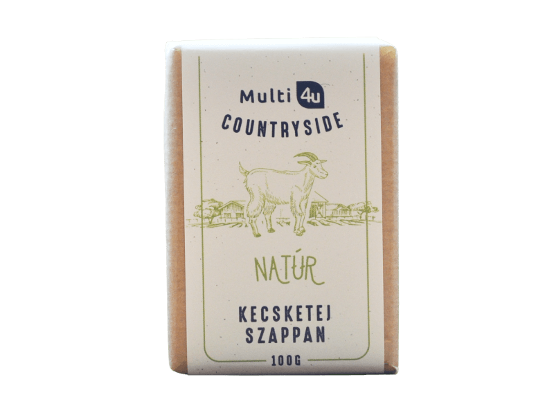Multi 4U Countryside Natúr kecsketej szappan 100g
