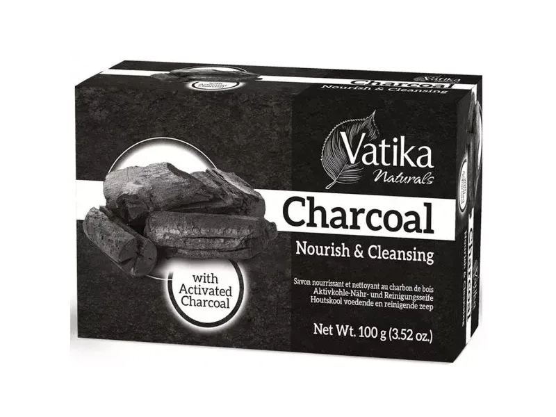 Dabur Vatika Aktív Szenes szappan (Charcoal) 100 g
