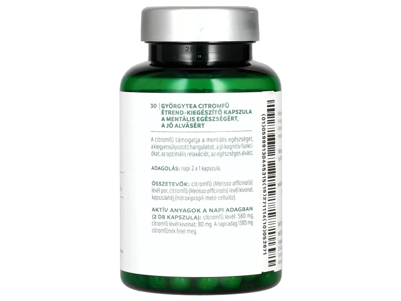 Györgytea Citromfű kapszula 60db