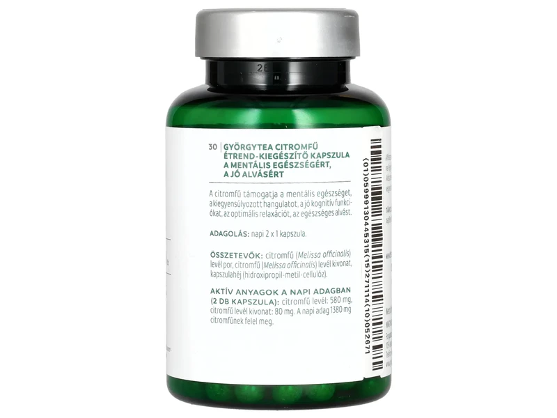 Györgytea Citromfű kapszula 60db