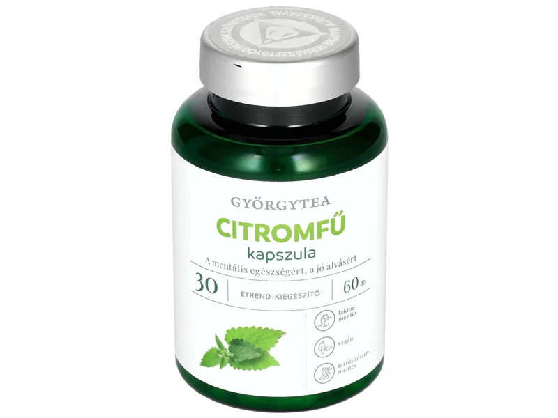 Györgytea Citromfű kapszula 60db