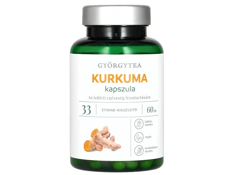 Györgytea Kurkuma kapszula 60db