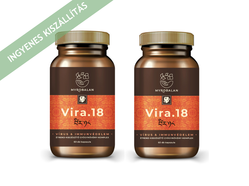 Myrobalan Vira 18 immunerősítő gyógynövény-komplex 2x60db