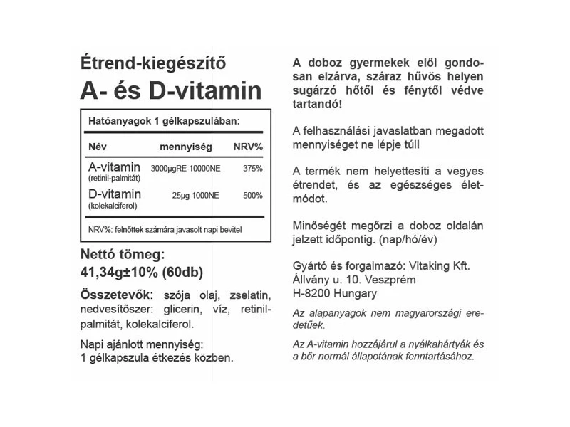 VK A&D 10000/1000NE 60db