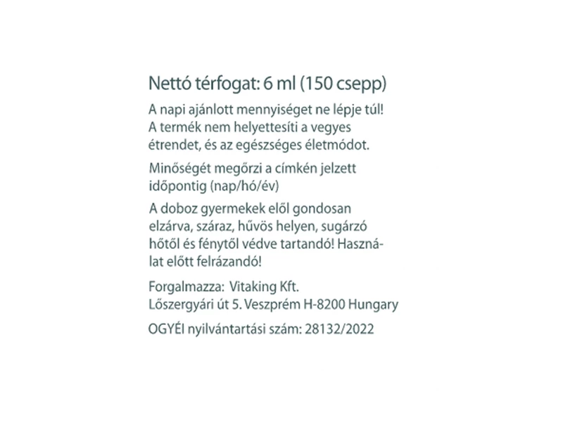 VK Flora10 6ml ( 150 csepp)