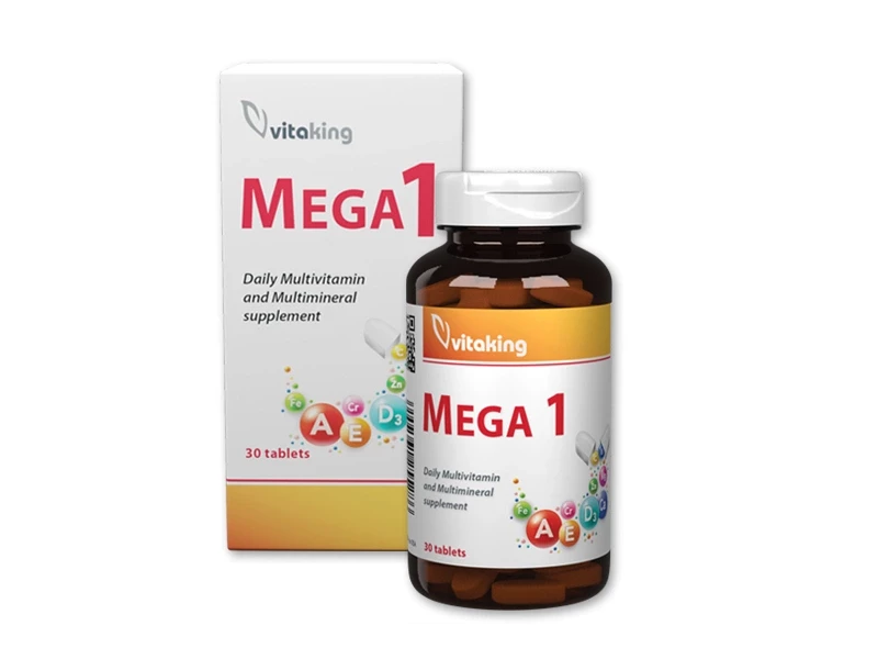 Vitaking Mega-1 30 db tabletta