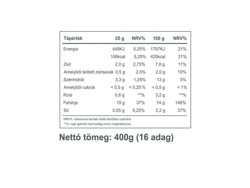 VK Csokoládé-fahéj ízesítésű 100% Vegan Protein 400g