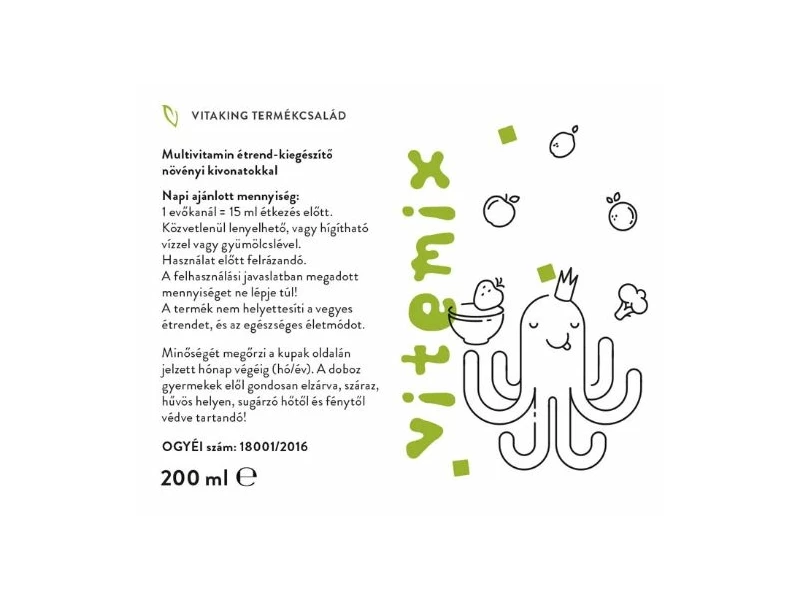 VK Immuno Vitemix Junior Fitobimbi 200ml