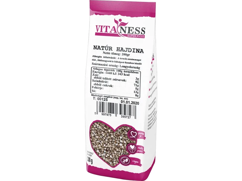 Vitaness Hajdina natúr 200g
