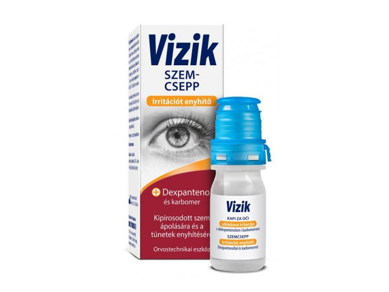 Vizik szemcsepp Irritációt enyhítő 10 ml