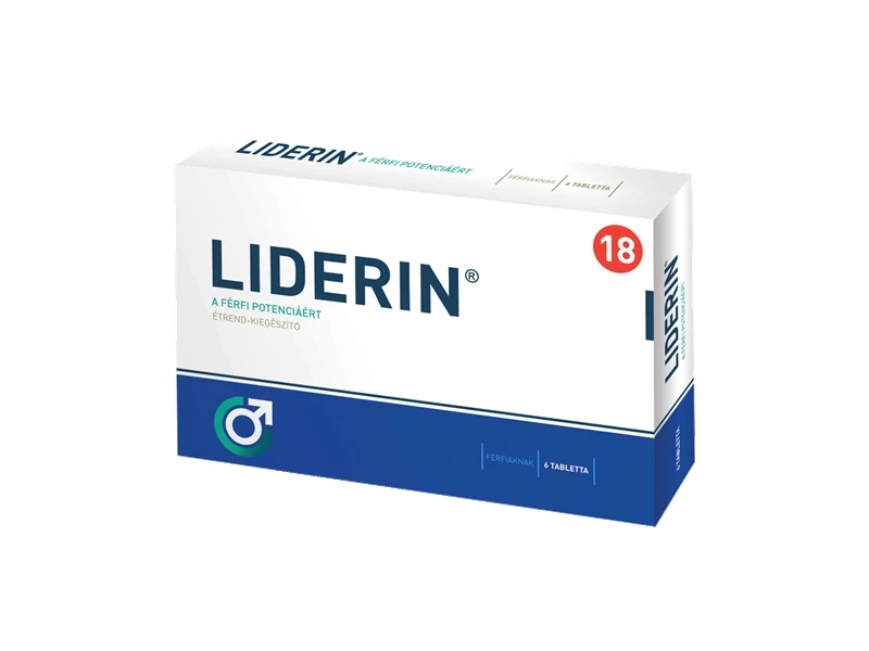 Walmark Liderin Ginsenggel tabletta 6 db tabletta