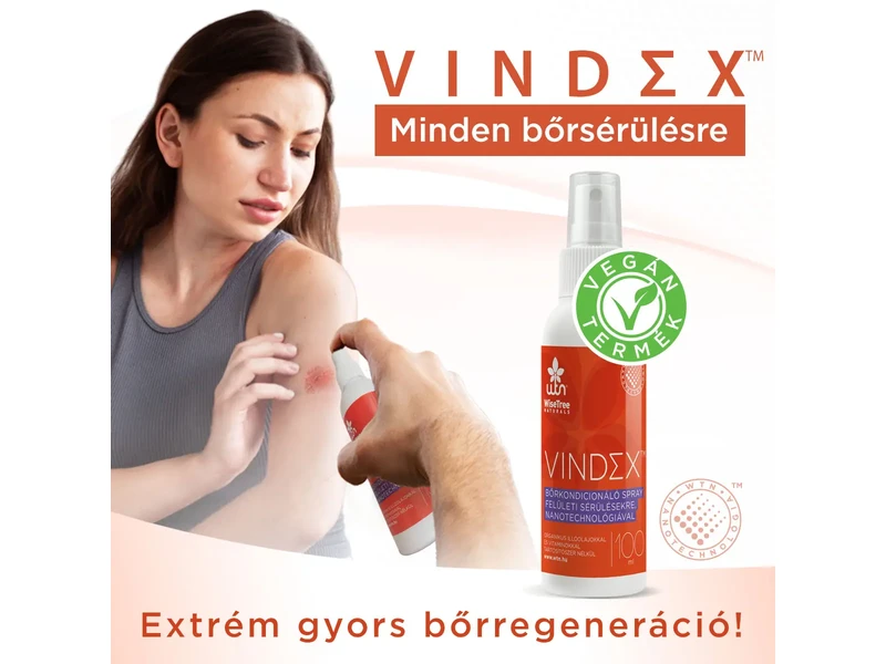 WTN Vindex TM Bőrkondícionáló spray felületi sérülésekre 100 ml