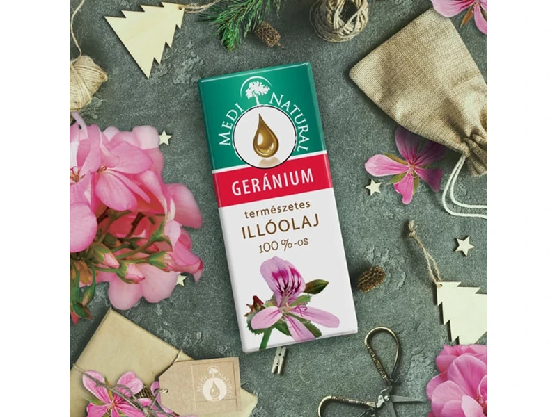 Medinatural geránium illóolaj 10ml