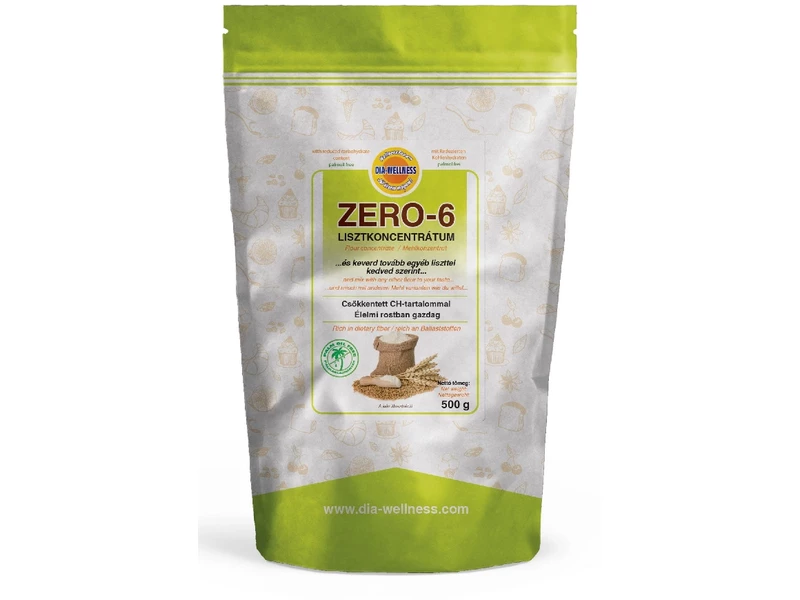 DIA-WELLNESS ZERO-6 LISZTKEVERÉK KONCENTRÁTUM-CH 7% ALATT 0,5kg