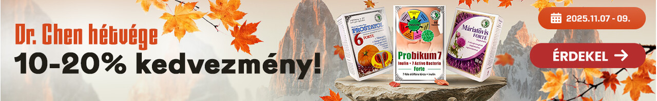Dr. Chen Hétvége 2025. November 7-9.