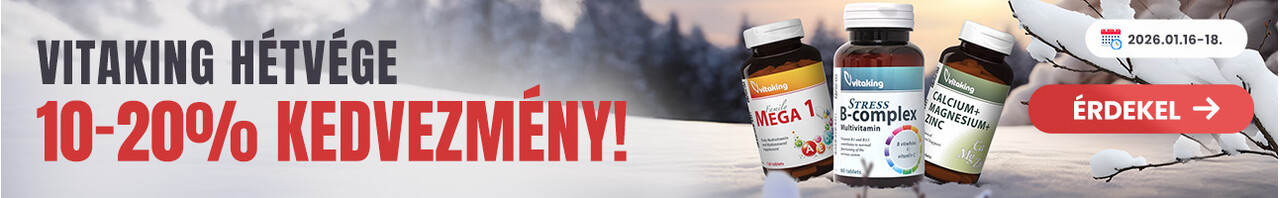 Vitaking Hétvége 2026. Január 16-18.