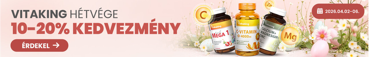 Vitaking Hétvége 2026. Április 2-6.