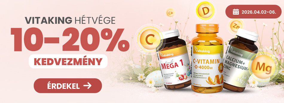 Vitaking Hétvége 2026. Április 2-6.