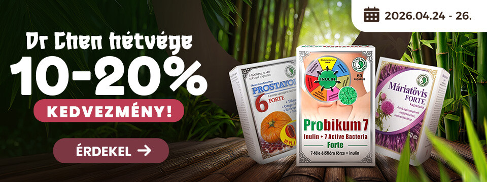 Dr. Chen Hétvége 2026. Április 24-26.