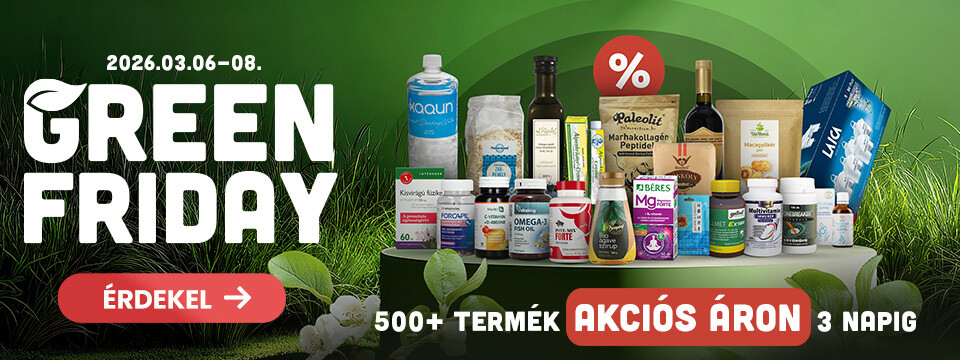 Green Friday 2026. Március 6-8.